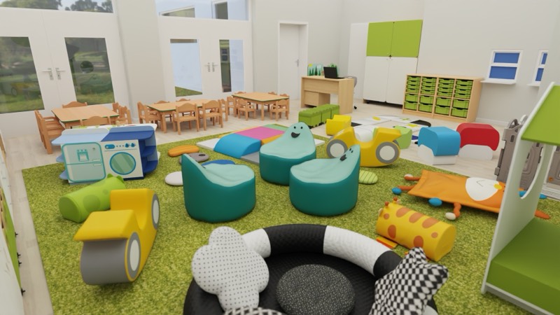 Sala sensoryczna w żłobku